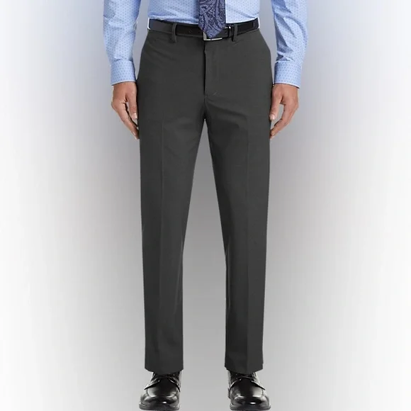 Haggar | Pants | Haggar Charcoal Heather 4 Way Stretch Premium Comfort  Dress Pants | Poshmark